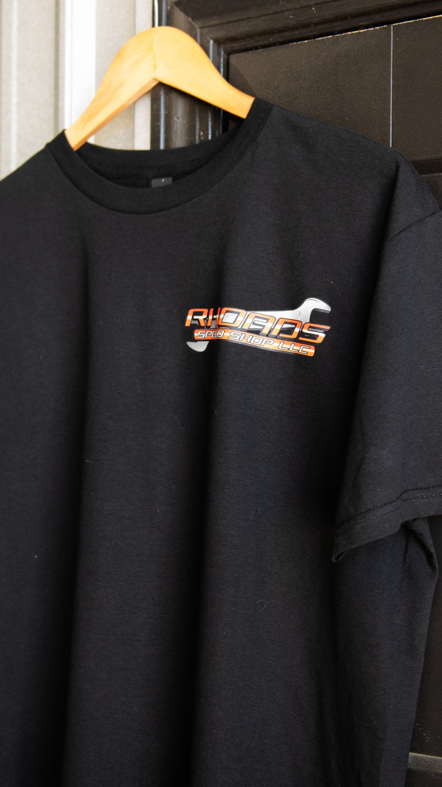Rhoads Speed Shop T-Shirt- Orange Logo