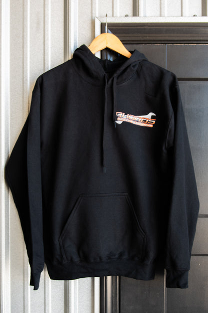 Rhoads Speed Shop Hoodie- Orange Logo