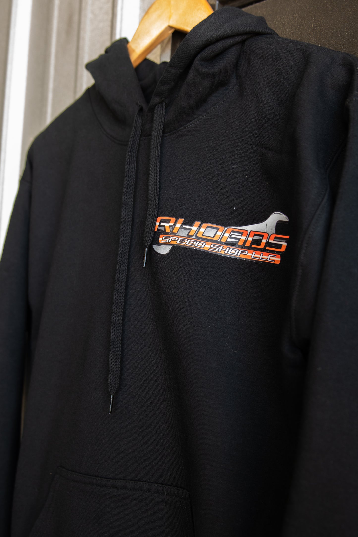 Rhoads Speed Shop Hoodie- Orange Logo