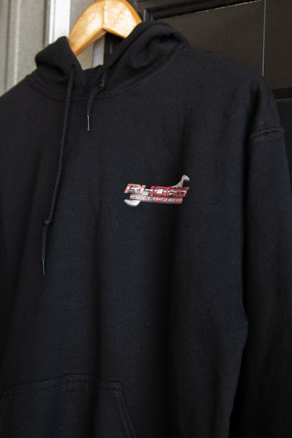 Rhoads Speed Shop Hoodie- Red Logo